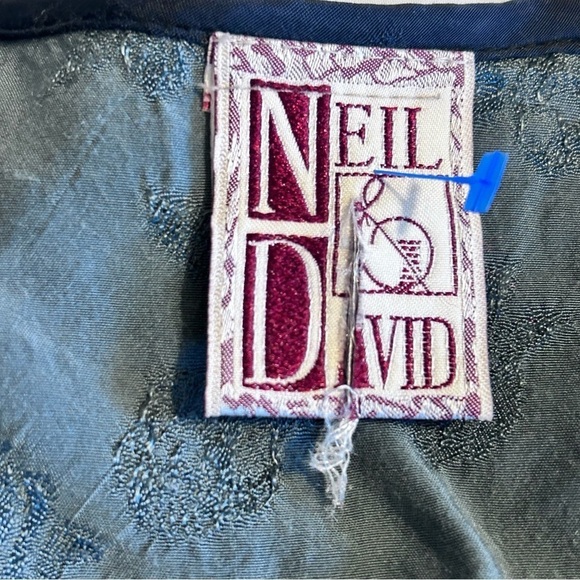 NEIL & DAVID Vintage Lagenlook Mixed Media Patchwork Top Maxi Skirt Set Size S/M - Picture 14 of 15